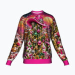 CACTUS SANTA FEVER Świąteczny "Ugly Sweater" damski