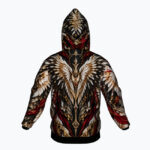 WINGED FORCE Bluza z kapturem Unisex - Poliester - obrazek 2