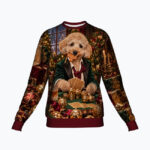 TOY POODLE AFTERHOURS Świąteczny "Ugly Sweater" unisex