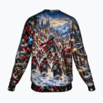 PENGUIN PUNK PARADE Świąteczny "Ugly Sweater" unisex - obrazek 2