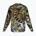 RACCOON MIDNIGHT HEIST Świąteczny "Ugly Sweater" unisex - obrazek 2