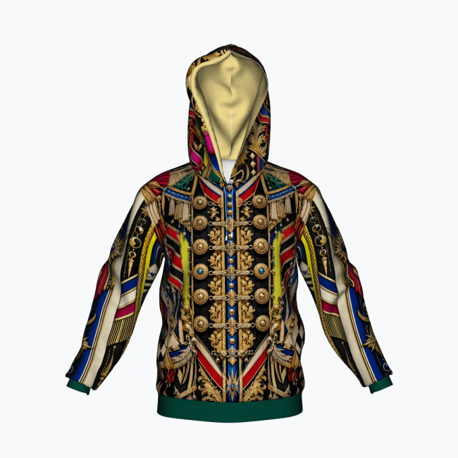 6da5db646cbc705547319f186e77c76dfe087cbc.jpg WAR CARNIVAL Bluza z kapturem Unisex - Poliester - obrazek 1
