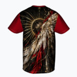 WINGED FORCE Męski T-Shirt Sportowy - obrazek 2