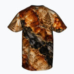 AMBER VEINS Męski T-Shirt Sportowy - obrazek 2
