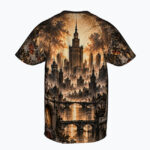 CITY OF ASHES Męski T-Shirt Sportowy - obrazek 2