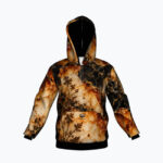 AMBER VEINS Bluza z kapturem Unisex - Poliester