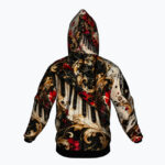 CHOPIN'S ECHO Bluza z kapturem Unisex - Poliester - obrazek 2