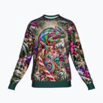 CHAMELEON TINSEL TAKEOVER Świąteczny "Ugly Sweater" unisex