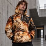 AMBER VEINS Bluza z kapturem Unisex - Poliester - obrazek 3