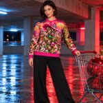 CACTUS SANTA FEVER Świąteczny "Ugly Sweater" damski - obrazek 6