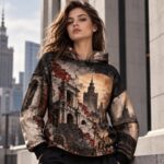 CITY OF ASHES Bluza Unisex Oversize - obrazek 6