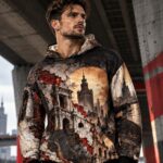 CITY OF ASHES Bluza Unisex Oversize - obrazek 3