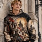 CITY OF ASHES Bluza Unisex Oversize - obrazek 7