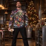 CTHULHU CHRISTMAS SHIFT Świąteczny "Ugly Sweater" męski - obrazek 3