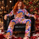 GINGERBREAD REBELS Piżama damska – Sublimacja - obrazek 4
