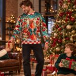 LOBSTER CHRISTMAS CLUB Świąteczny "Ugly Sweater" unisex - obrazek 5
