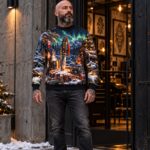 NORTH ZERO SURVIVAL Świąteczny "Ugly Sweater" męski - obrazek 3