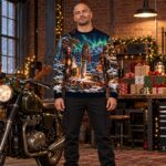 NORTH ZERO SURVIVAL Świąteczny "Ugly Sweater" męski - obrazek 5