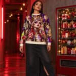 NUTCRACKER GLITCH Świąteczny "Ugly Sweater"damski - obrazek 5