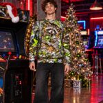 RACCOON MIDNIGHT HEIST Świąteczny "Ugly Sweater" unisex - obrazek 5