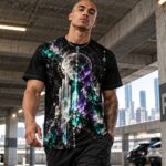 RADIANT MATTER Męski T-Shirt Sportowy - obrazek 6