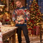 SAMURAI SNOW RAMEN Świąteczny "Ugly Sweater" męski - obrazek 3