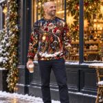SANTA BAD LIST CLUB Świąteczny "Ugly Sweater" męski - obrazek 6