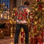 SANTA BAD LIST CLUB Świąteczny "Ugly Sweater" męski - obrazek 7