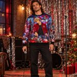 SANTA BASS AFTERHOURS Świąteczny "Ugly Sweater" męski - obrazek 7