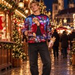 SANTA BASS AFTERHOURS Świąteczny "Ugly Sweater" męski - obrazek 5