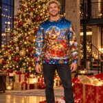 SNOW ROBOT REBOOT Świąteczny "Ugly Sweater" męski - obrazek 4