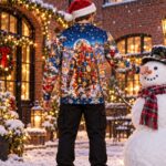 SNOW ROBOT REBOOT Świąteczny "Ugly Sweater" męski - obrazek 7