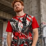 SOLIDARITY Męski T-Shirt Sportowy - obrazek 6
