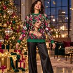 TINSEL MEDUSA Świąteczny "Ugly Sweater" damski - obrazek 5
