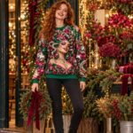 TINSEL MEDUSA Świąteczny "Ugly Sweater" damski - obrazek 3