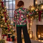 TINSEL MEDUSA Świąteczny "Ugly Sweater" damski - obrazek 7