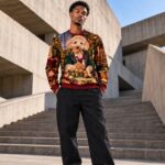 TOY POODLE AFTERHOURS Świąteczny "Ugly Sweater" unisex - obrazek 6