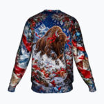 BIZON BLIZZARD RIOT Świąteczny "Ugly Sweater" unisex - obrazek 2