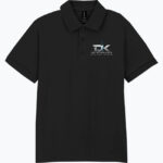 DK SYNDICATE 2 Gildan 8800 DryBlend Adult Polo Czarny