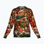 CAPYBARA COCOA CARTEL Świąteczny "Ugly Sweater" unisex