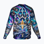 AURORA WOLF FREQUENCY Świąteczny "Ugly Sweater" unisex - obrazek 2