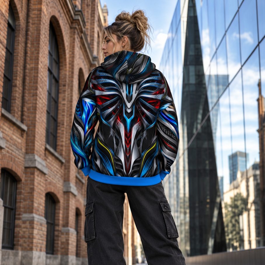 AERO ANATOMY Bluza Unisex Oversize-5