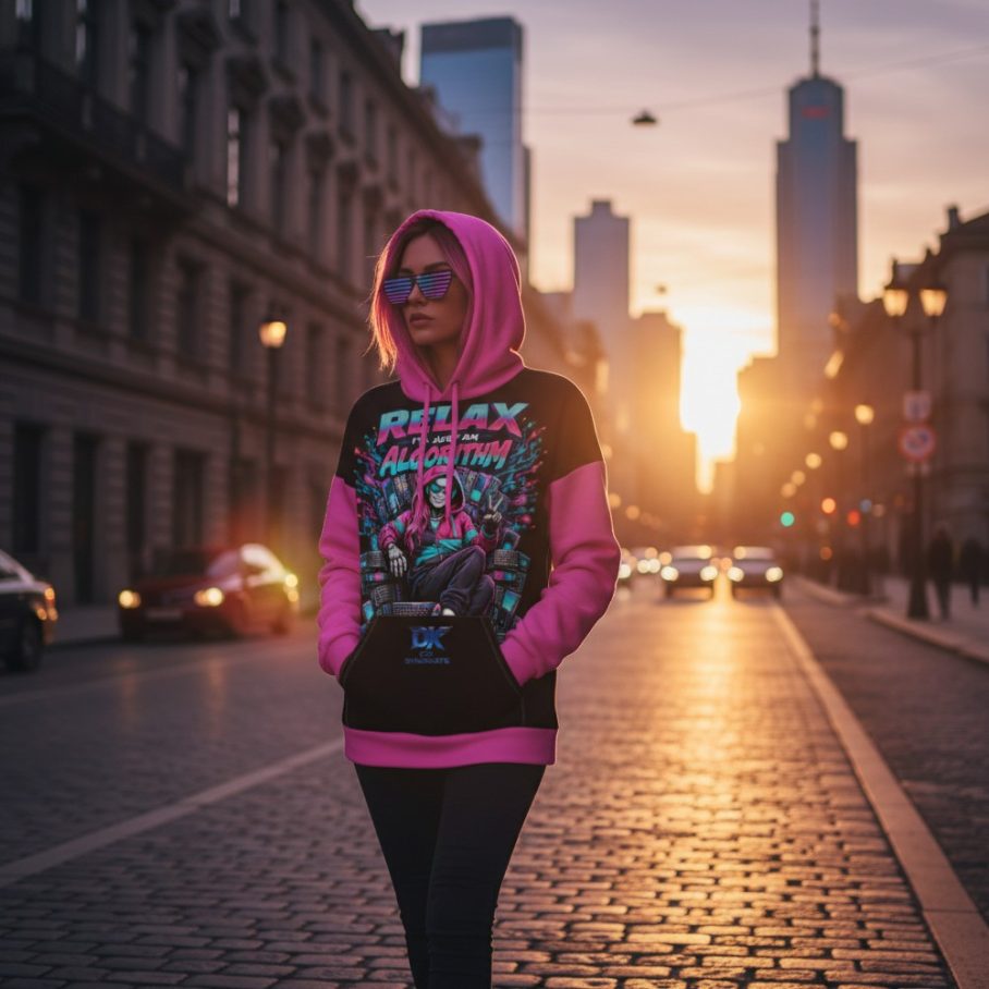 AI OVERLADY Bluza Oversize-5