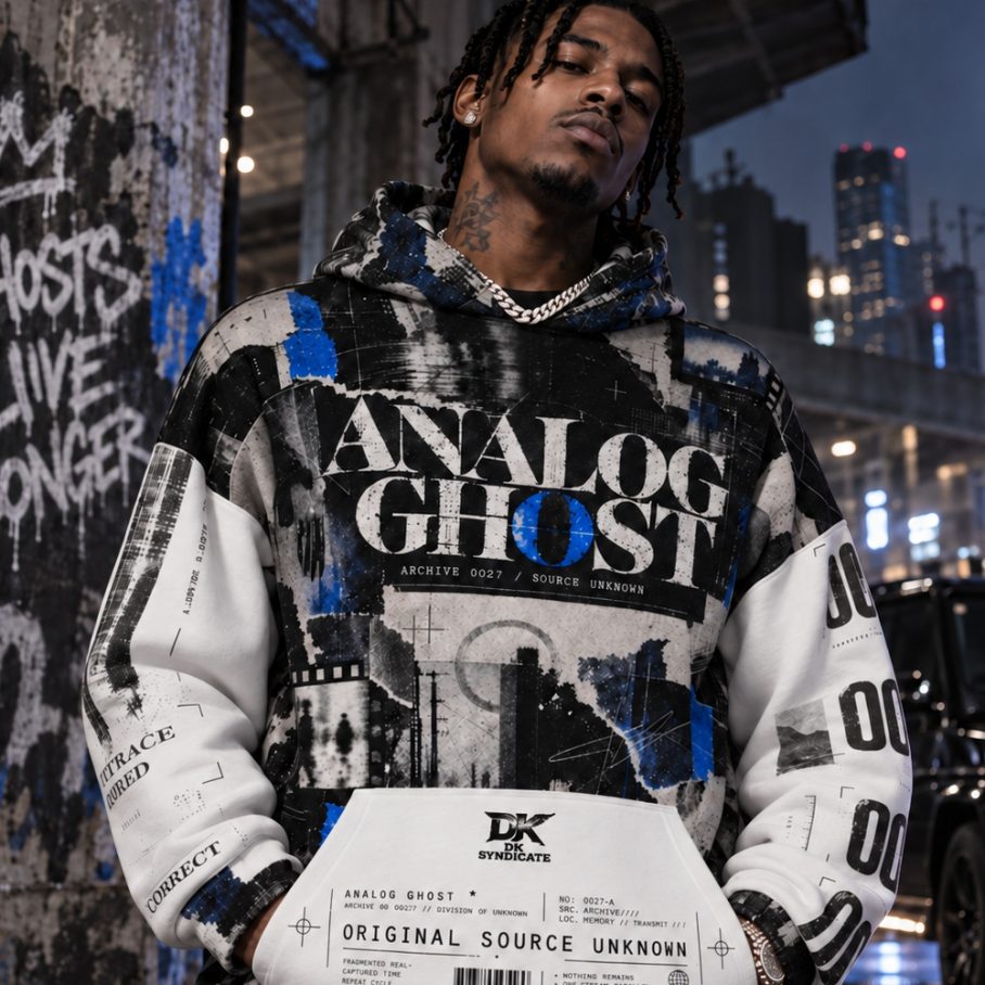 ANALOG GHOST Bluza Unisex Oversize