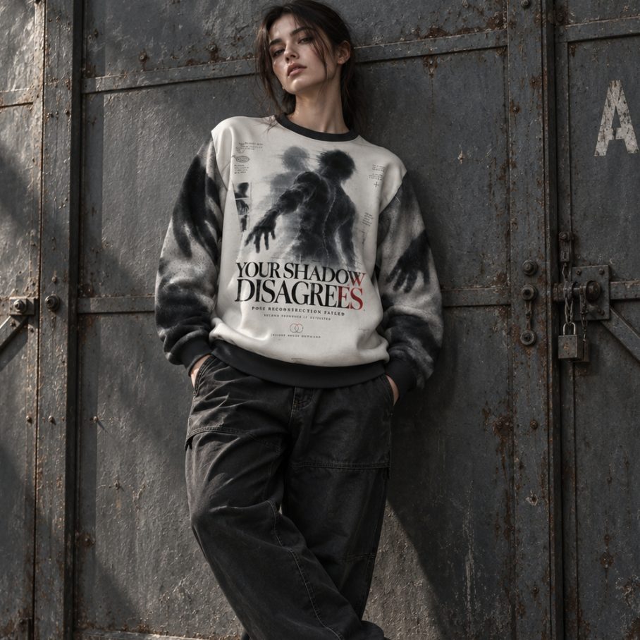ANALOG GHOST Bluza unisex - poliester-4