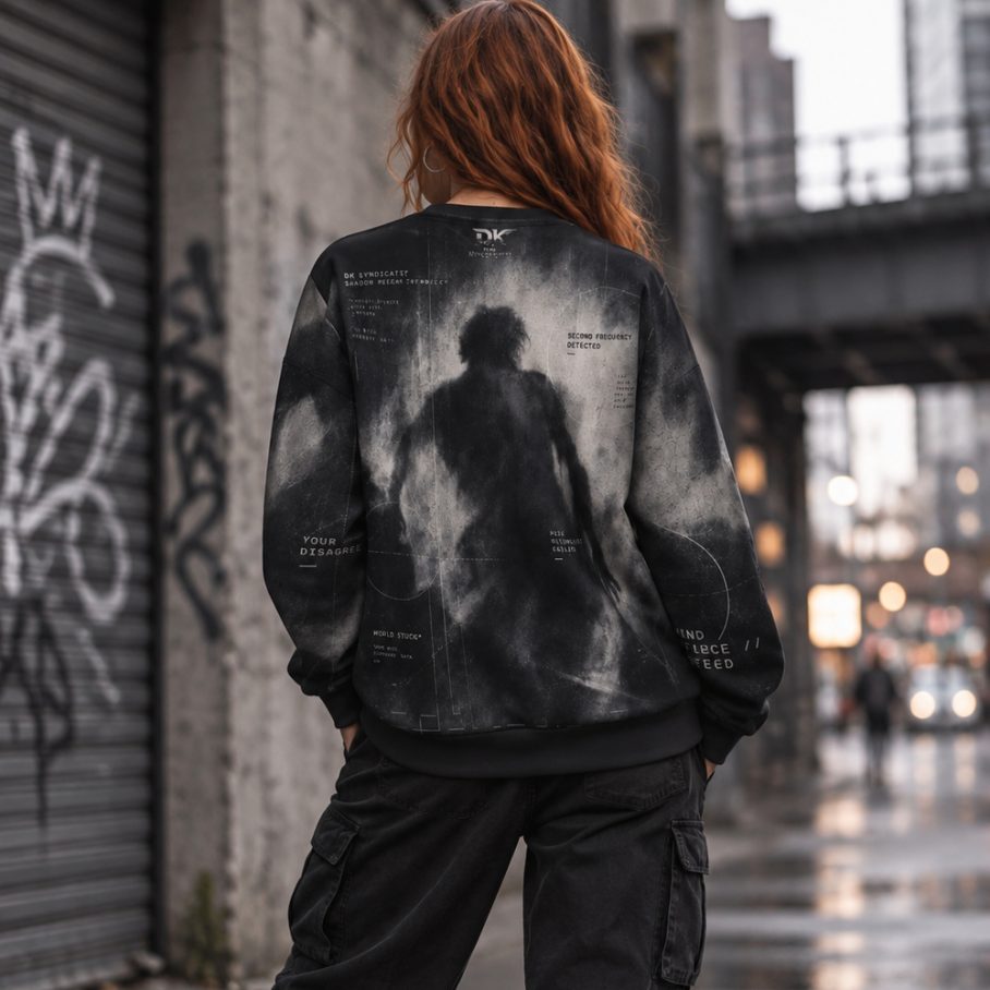 ANALOG GHOST Bluza unisex - poliester-6