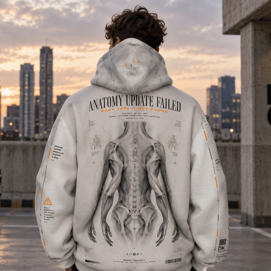 ANALOG GHOST Bluza z kapturem Unisex - Poliester-4
