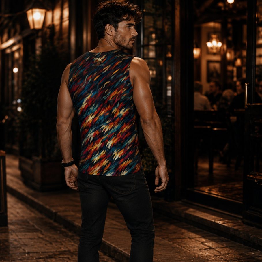 ASHFANG ALPHA Męski Tank Top Sportowy-2