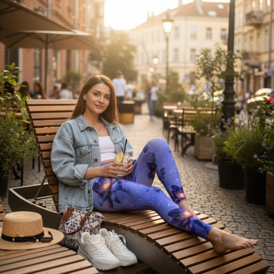 ASTRAL BLOOM Legginsy-2