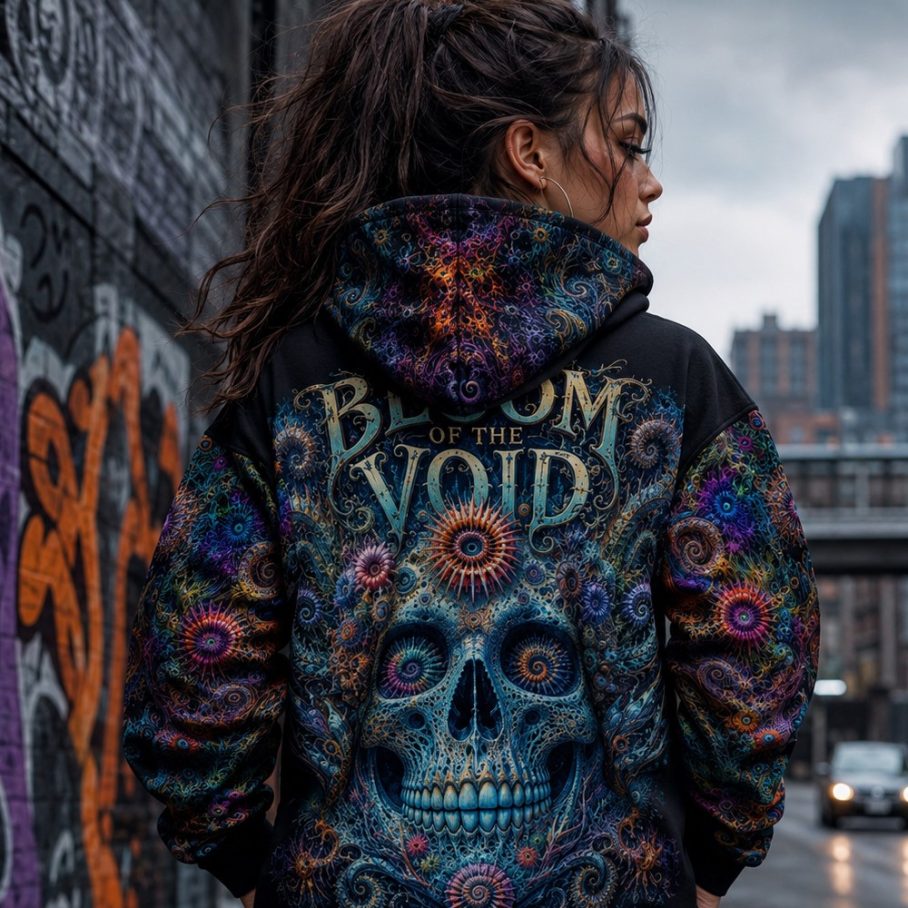 BEAUTIFUL DECAY Bluza z kapturem Unisex - Poliester-4